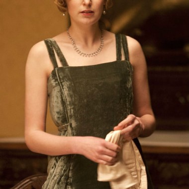 2010-15 Downton Abbey season 3 in elegant green velvet.