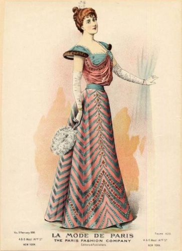 La Mode de Paris, 1898.
