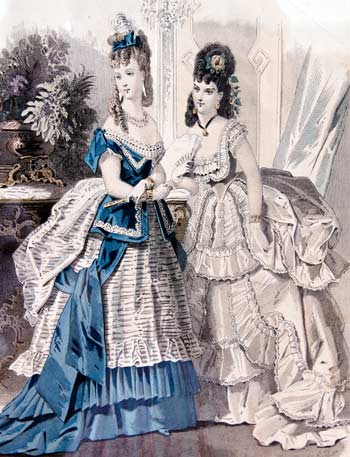 Early 1870s fashion plate.