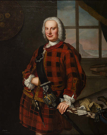 John Campbell of the Bank, 1749 William Mosman Scottish Oil on canvas © National Galleries of Scotland 