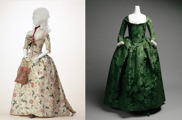 1780s roundgowns