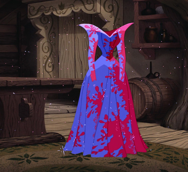 Sleeping Beauty’s Pink Blue Gown.