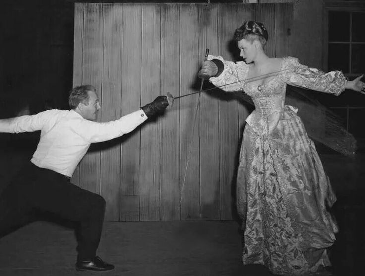 Maureen O'Hara in "At Sword's Point" (1952). Costumes by Edward Stevenson