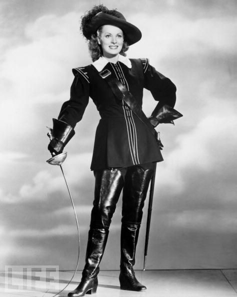 Maureen O'Hara in "At Sword's Point" (1952). Costumes by Edward Stevenson
