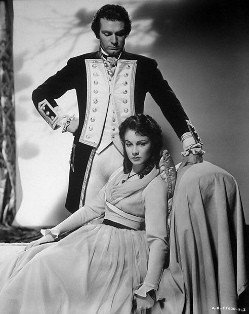 Viven Leigh & Laurence Olivier in "That Hamilton Woman" (1941)