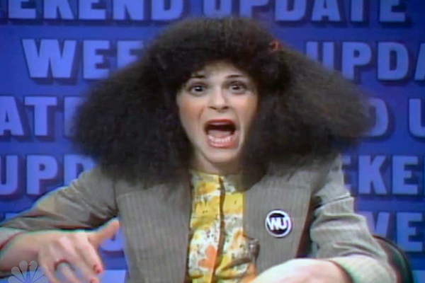 Gilda Radner as Roseanne Roseannadanna on Saturday Night Live (1977)