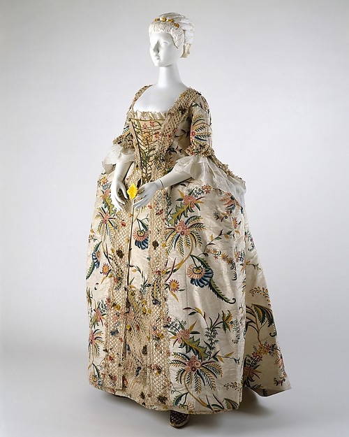 Robe à la Française, 1740s, Metropolitan Museum of Art
