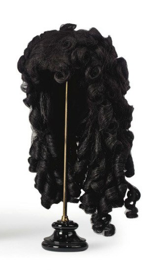 late 17th-century full-bottomed wig via Christie's
