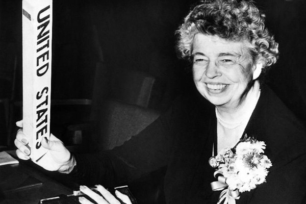 Eleanor Roosevelt, 1950s.