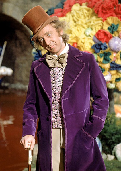 Gene Wilder in Willie Wonka and the Chocolate Factory