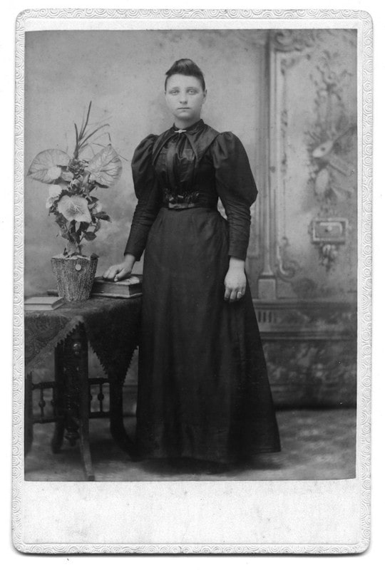 Portrait of an Unknown Woman, 1878-1909, Texas, Friench Simpson Memorial Library