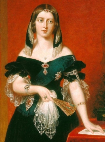 John Partridge, Queen Victoria, 1840. Via The Royal Collection