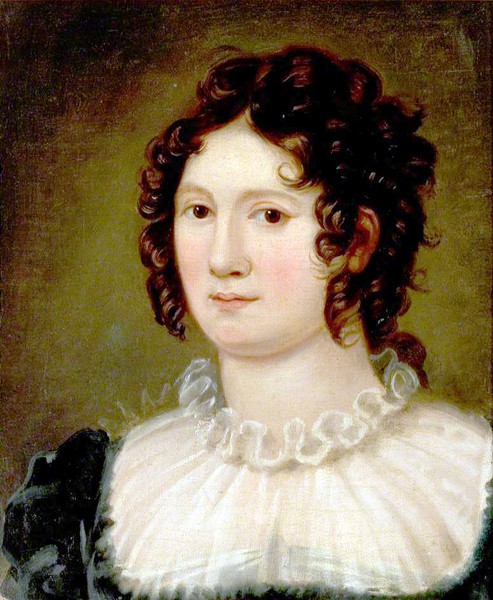 Portrait of Claire Clairmont by Amelia Curran, 1819
