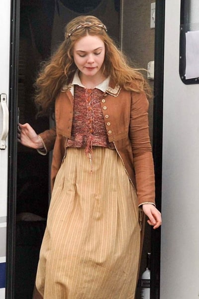 Mary Shelley (2017), Elle Fanning, behind the scenes