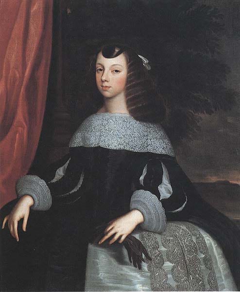 Portrait of Catherine of Braganza (1638-1705), after Dirk Stoop, c. 1660-61, National Portrait Gallery