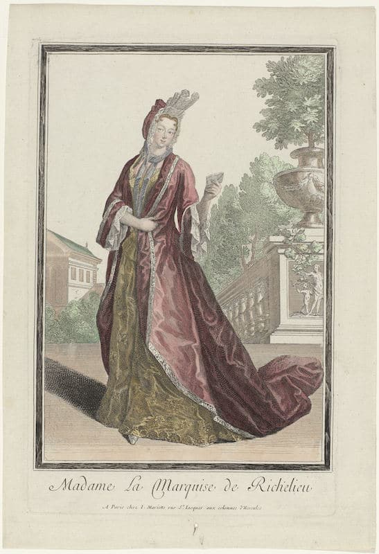 Madame La Marquise de Richelieu, anonymous, 1680 - 1742