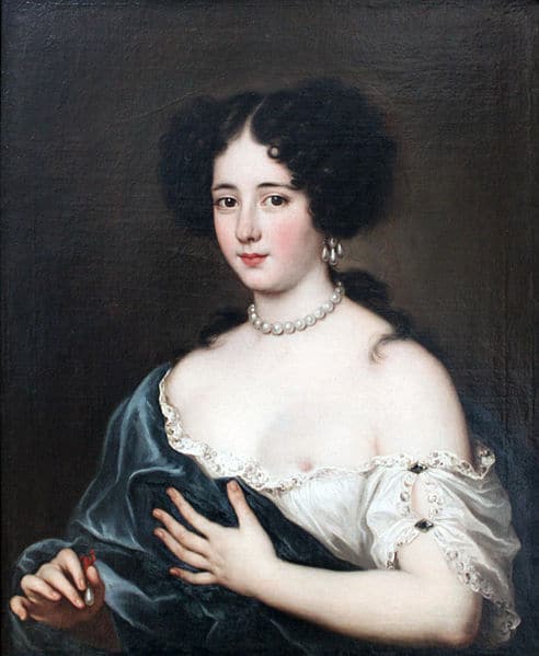 Clelia Cesarini Colonna (1655-1735), Duchess of Sonnino, as Cleopatra by Jacob Ferdinand Voet, 1675, Gemäldegalerie, Berlin