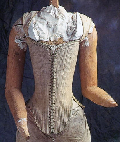 Stays made for the effigy of Queen Elizabeth I, c. 1603, Westminster Abbey