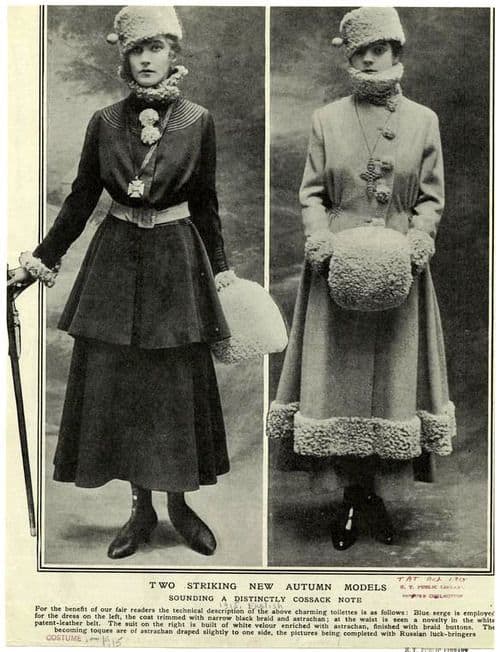1915 October fashions