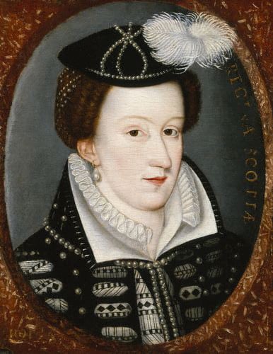 Mary, Queen of Scots, by unknown artist, circa 1560, National Portrait Gallery.