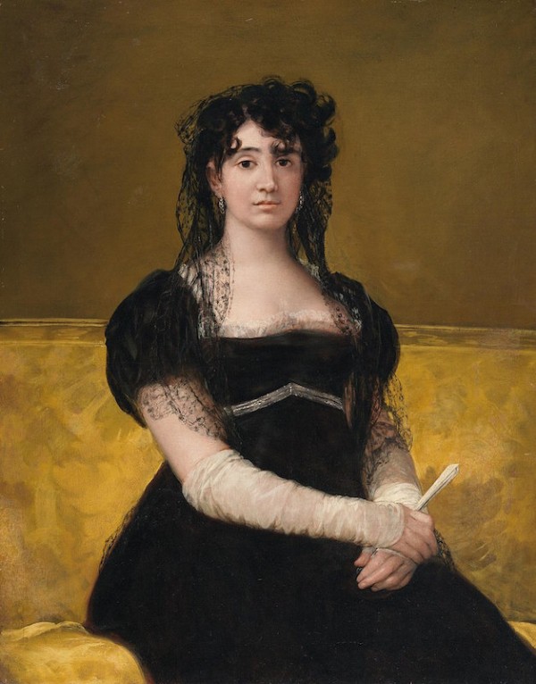 Francisco Goya, Portrait of Doña Antonia Zárate, c. 1805, National Gallery of Ireland