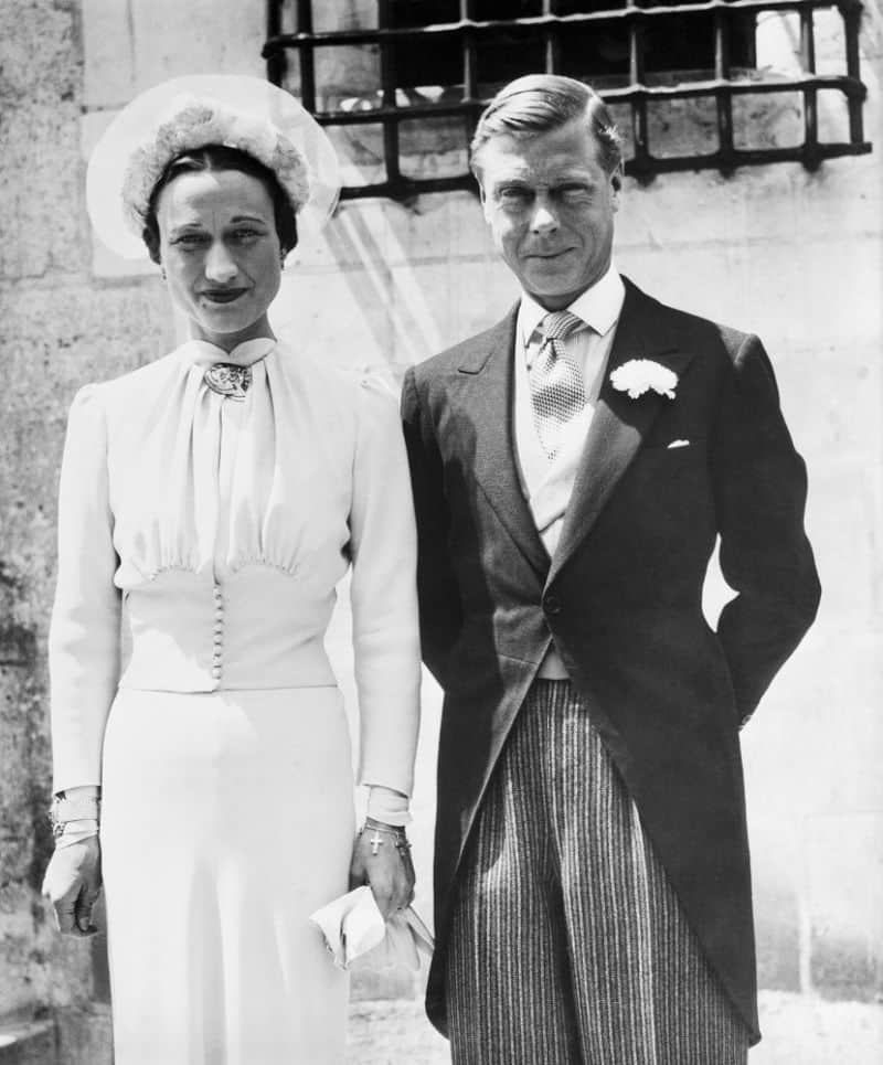 1937 - wedding of Wallis Simpson & Edward Windsor
