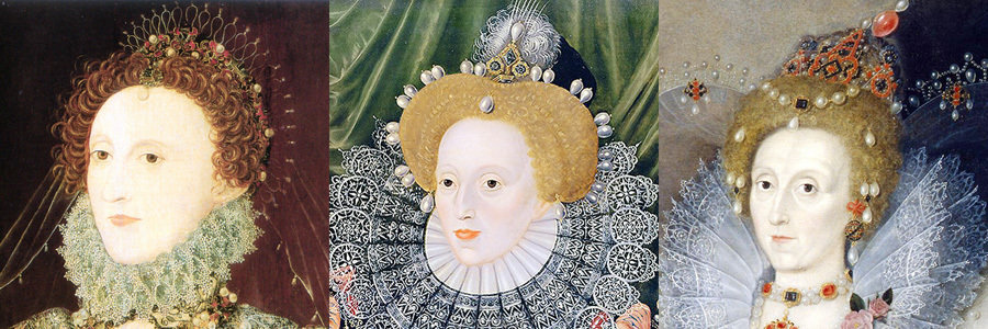 Queen Elizabeth I hairstyles