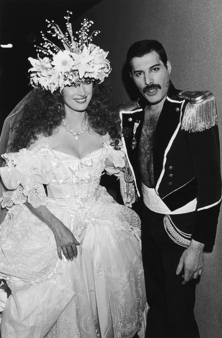Jane Seymour, Fashion-Aid (1985) with Freddie Mercury