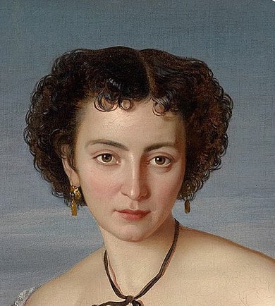 Ernst Moser, Portrait of Philippine von Edelsberg, 1860, Dorotheum