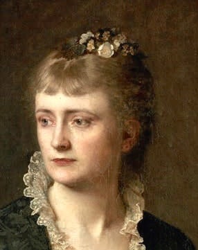 Leopold Horovitz, Aniela z Potockich Zamoyska, 1877