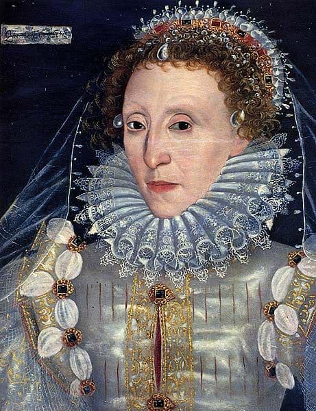 Portrait of Elizabeth I of England by an unknown artist, c. 1580, Westminster School