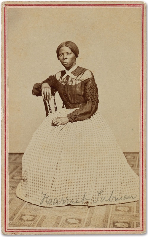 Between 1868 - 1869, Harriet Tubman