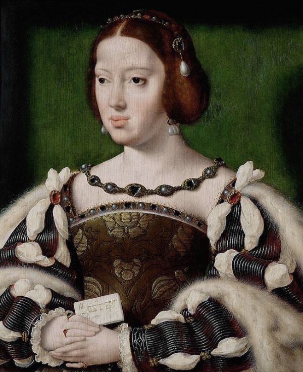 Joos van Cleve, Queen Eleanor of France, c. 1530, Kunsthistorisches Museum Wien.