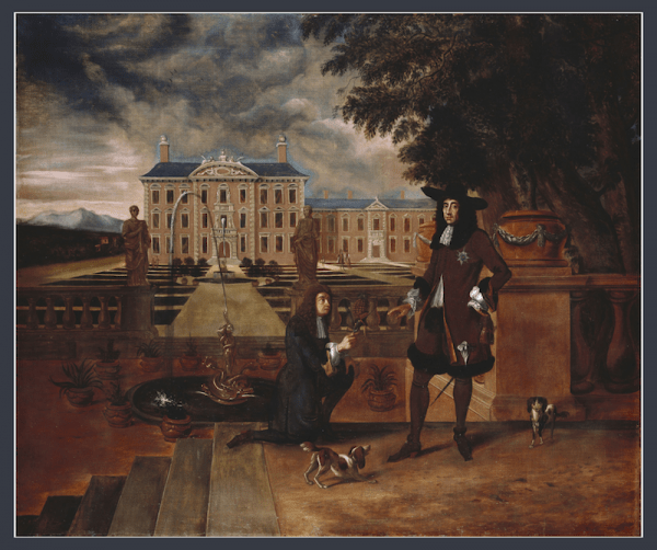 Charles II Presented with a Pineapple, c.1675-80, Royal Collection