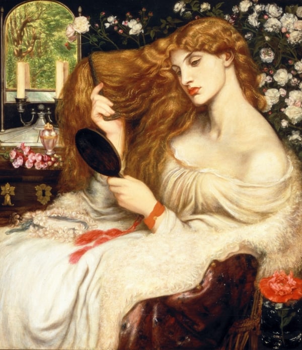 1866-68 - Lady Lilith by Dante Gabriel Rossetti
