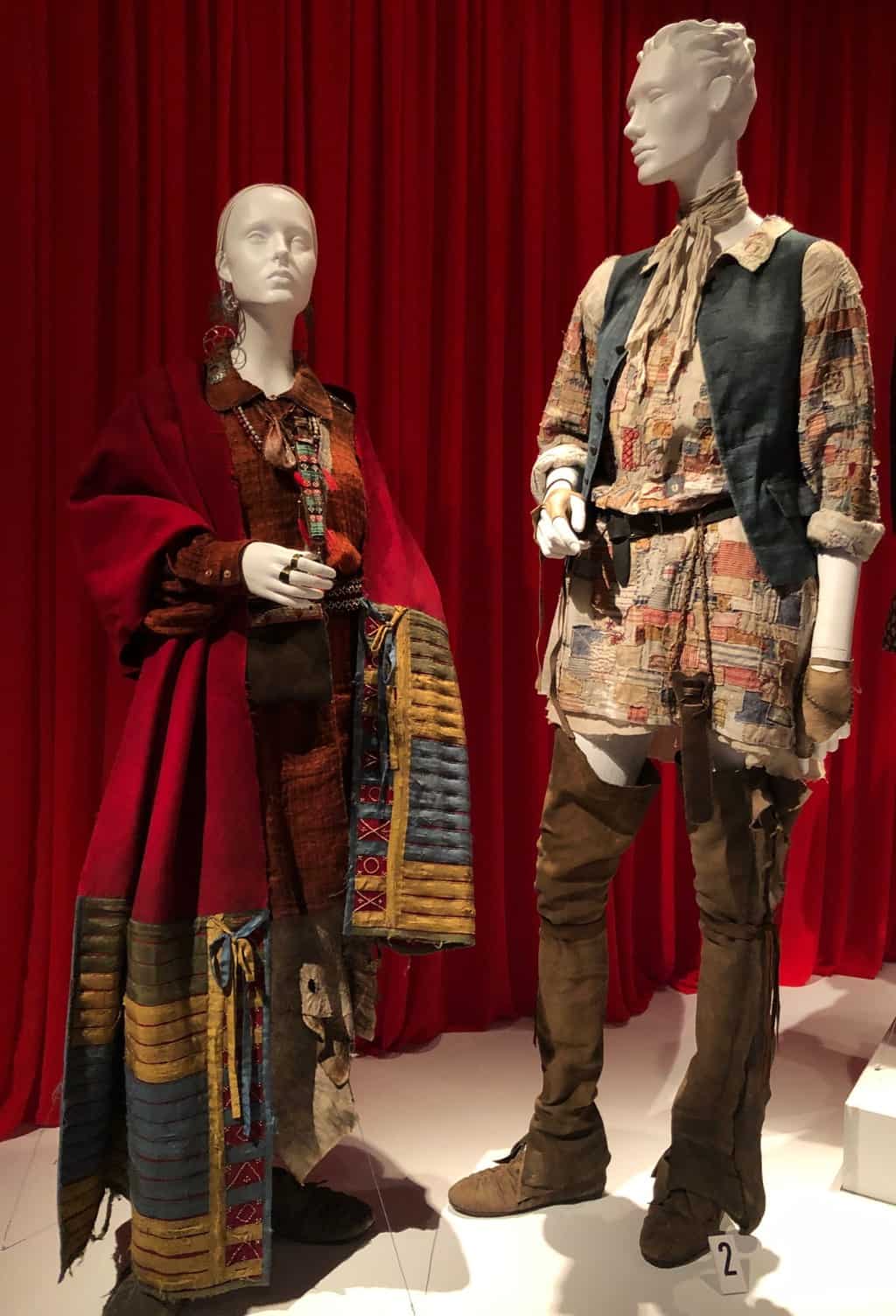 Outlander costumes, FIDM exhibit 2019