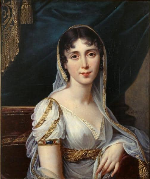 <em>Robert Lefèvre, Portrait of Désirée Clary, 1807, Drottningholm Palace</em>