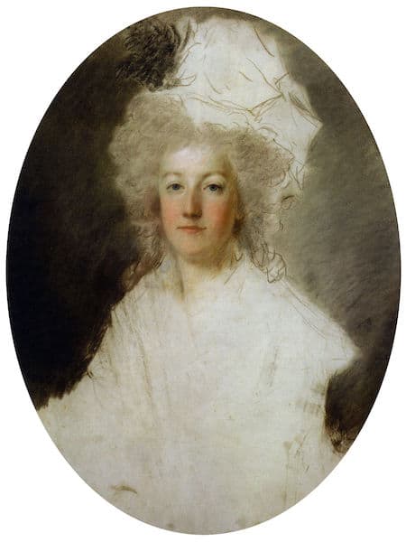 Alexander Kucharsky, Portrait of Marie Antoinette, 1792, Palace of Versailles