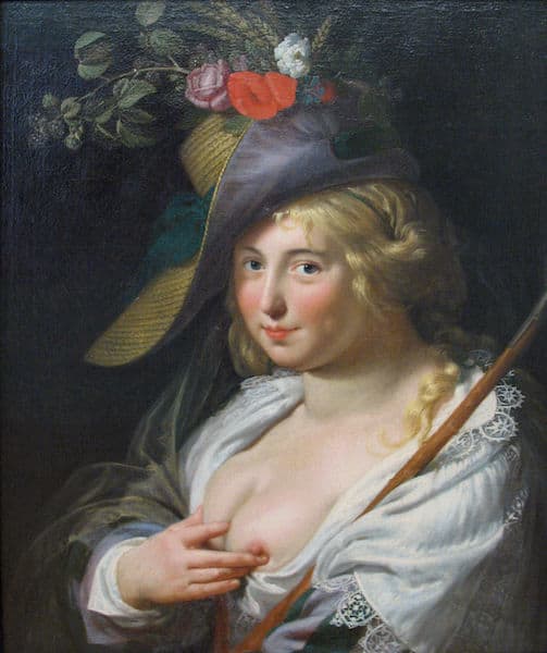 Paulus Moreelse, The blond shepherdess, 1624, Alte Pinakothek