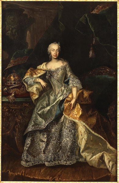 Maria Theresa as Queen of Hungary, 1740-41, Hungarian National Gallery