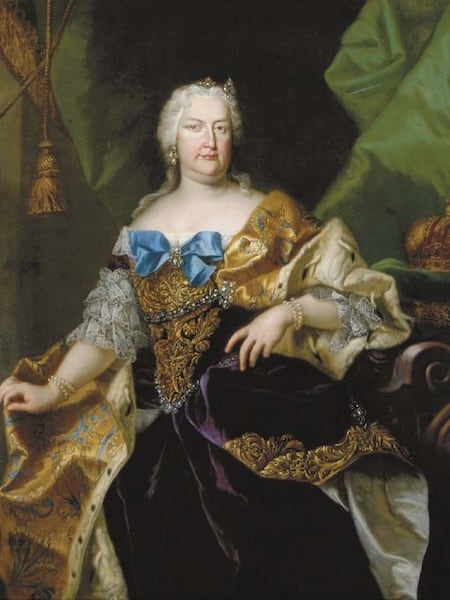 Johann Gottfried Auerbach, Portrait of Elisabeth Christine, Empress of Austria and Queen of Bohemia and Hungary (1691-1750), 1735, Christie's