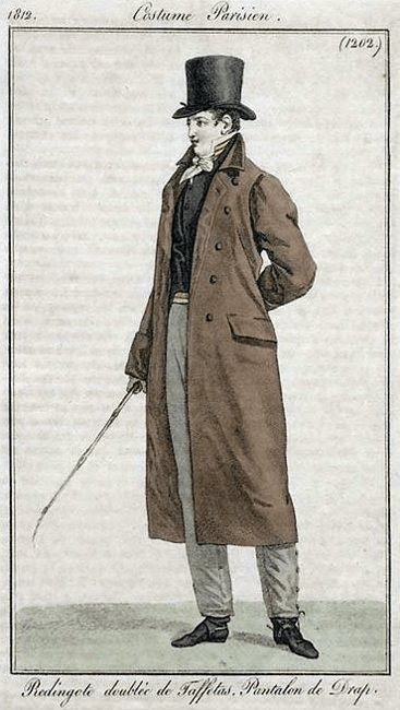 1812 - suit, Costume Parisien