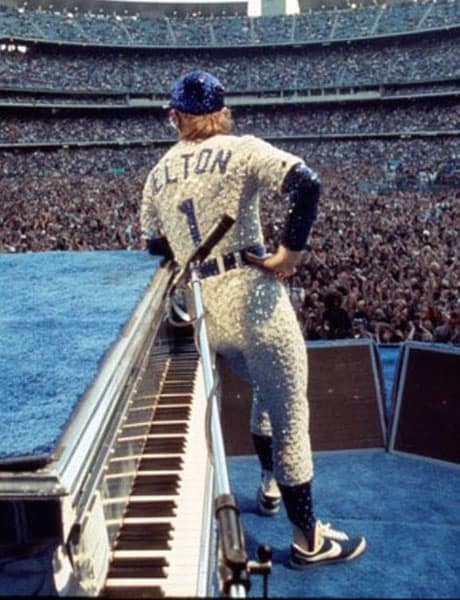 Elton John - Dodger Stadium concert, 1975
