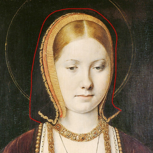 1514 - Catherine of Aragon by Michel Sittow via Wikimedia Commons