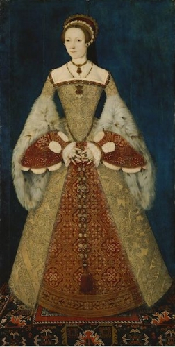 Katherine Parr, attributed to Master John, c. 1545, National Portrait Gallery