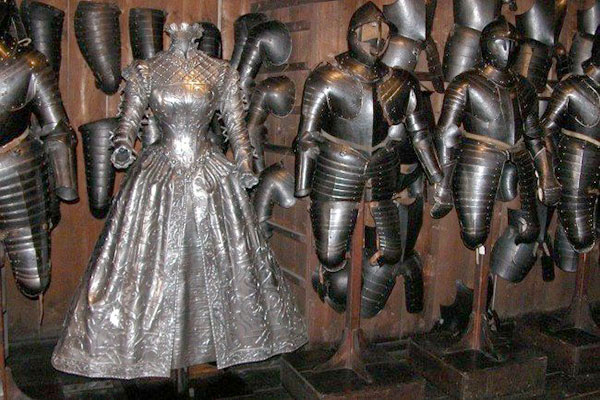armor dress is fake