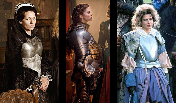 historical women in armor
