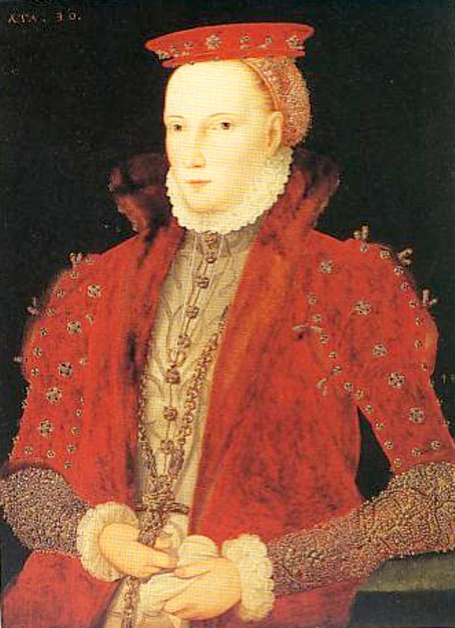 1563 - ElizabethI, the Gripsholm portrait by unknown artist