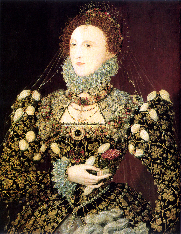 1575-6 - Queen Elizabeth, the Phoenix portrait attributed to Nicholas Hilliard