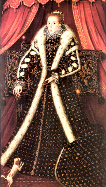 1570-1575 - Frances Sydney, Countess of Sussex, by Steven van der Meulen, via Wikimedia Commons